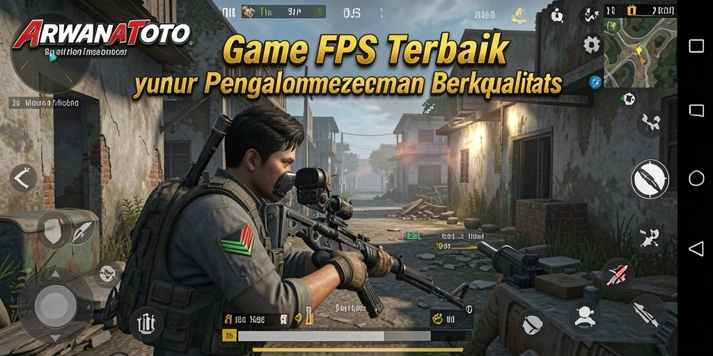 Gameplay mendebarkan dalam ARWANATOTO yang menunjukkan aksi seru dan strategis.