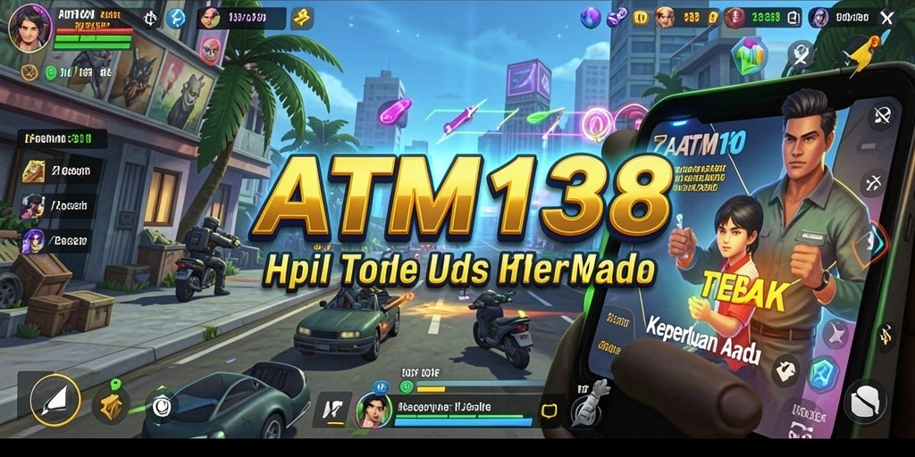 Tampilan antarmuka utama ATM138 dengan berbagai fitur Utility.