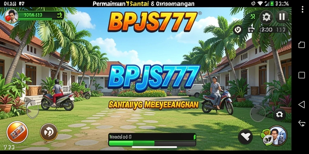 Tampilan gameplay menarik dan ceria dari BPJS777.
