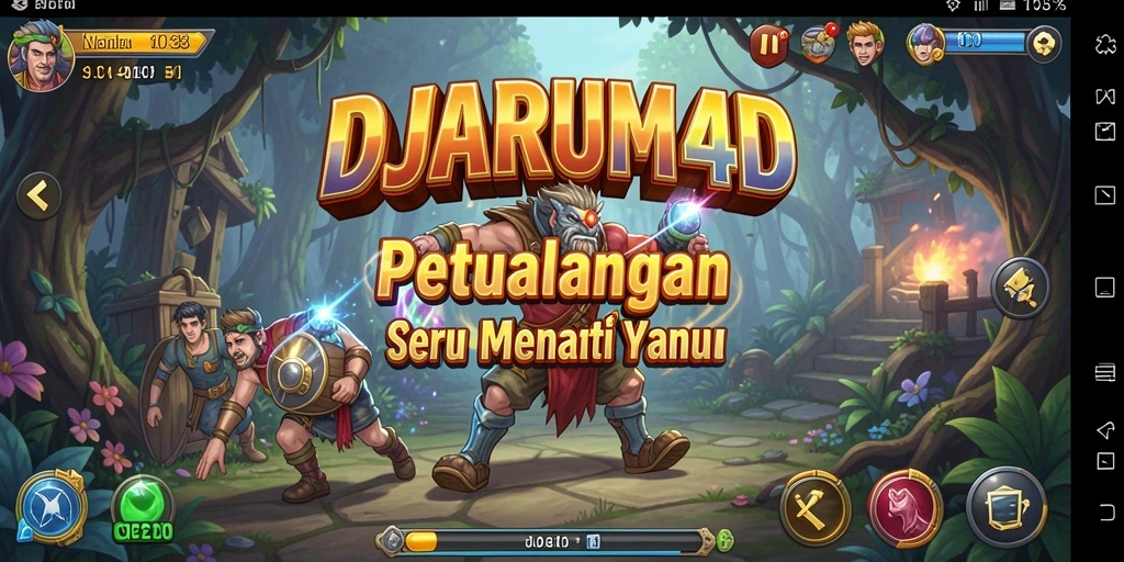 Tampilan gameplay seru dari DJARUM4D dalam petualangan menegangkan.