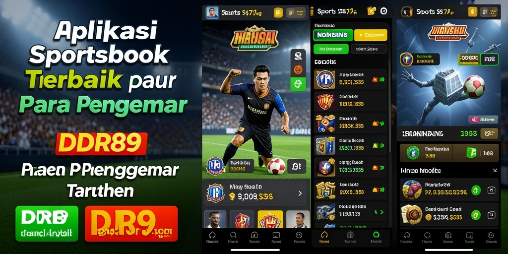 Tampilan menarik dari aplikasi IDR89 saat melakukan taruhan olahraga.