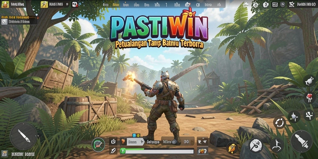 Gameplay seru dalam dunia terbuka di PASTIWIN.