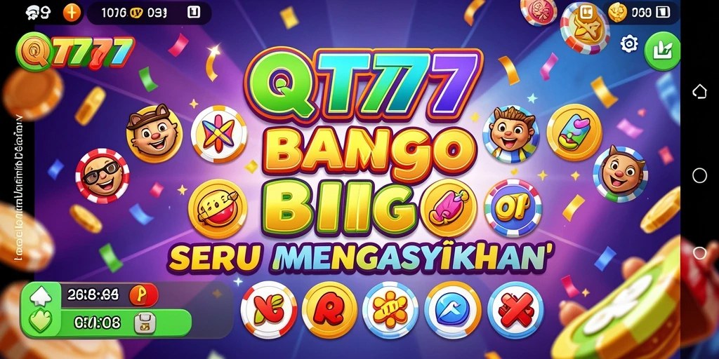 Tampilan gameplay Bingo yang menarik di QT777.